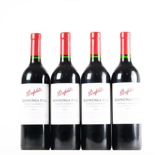 (4) 2006 Penfolds Koonunga Hill Shiraz/Cabernet Sauvignon, South Eastern Australia