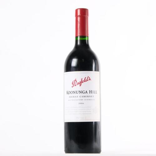 (1) 2006 Penfolds Koonunga Hill Shiraz/Cabernet Sauvignon, South Eastern Australia