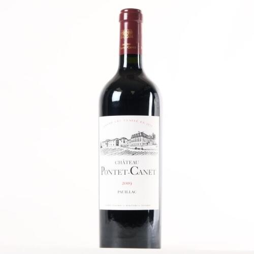 (1) 2009 Chateau Pontet-Canet 5eme Cru Classe, Pauillac