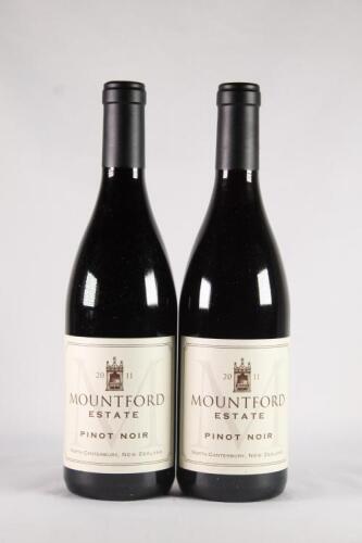 (2) 2011 Mountford Pinot Noir, Waipara