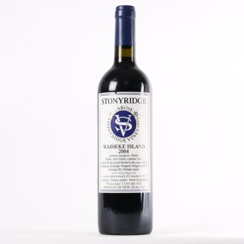 (1) 2004 Stonyridge Vineyard Larose, Waiheke
