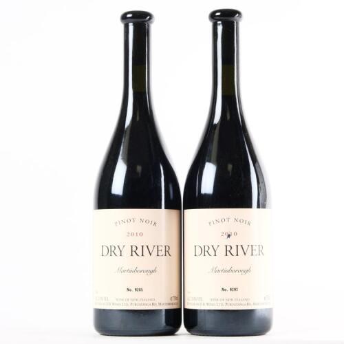 (2) 2010 Dry River Pinot Noir, Martinborough