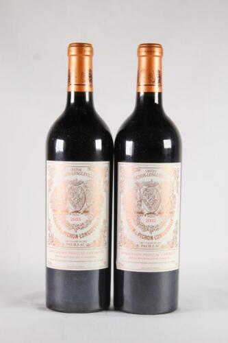 (2) 2003 Chateau Pichon Longueville Baron, Pauillac