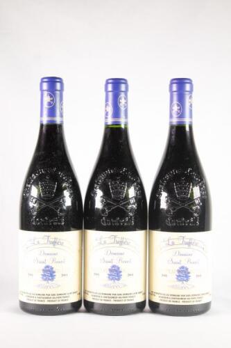 (3) 2001 Saint Benoit Chateauneuf du Pape