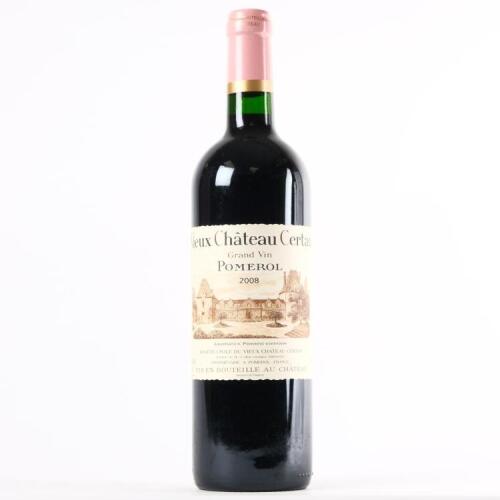 (1) 2008 Vieux Chateau Certan, Pomerol