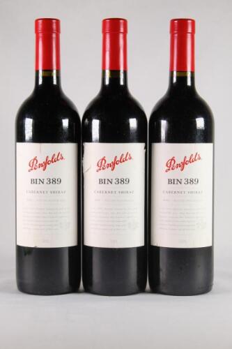 (3) 2005 Penfolds Bin 389 Cabernet Sauvignon/Shiraz, South Australia