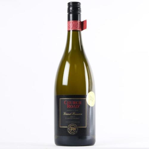 (1) 2017 Church Road Grand Reserve Chardonnay, Hawkes Bay