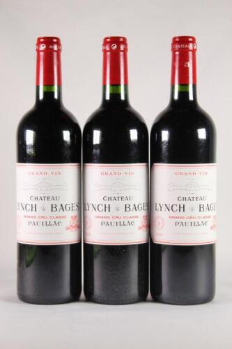 (3) 2004 Chateau Lynch Bages, Pauillac