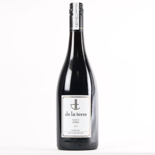 (1) 2013 De la Terre Reserve Syrah, Hawkes Bay