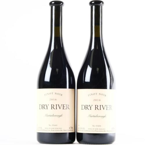 (2) 2016 Dry River Pinot Noir, Martinborough