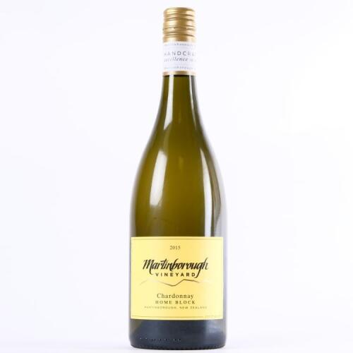 (1) 2015 Martinborough Vineyards Home Block Chardonnay, Martinborough
