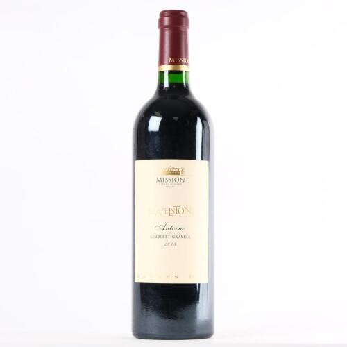 (1) 2013 Mission Estate Winery Jewelstone Antoine, Gimblett Gravels