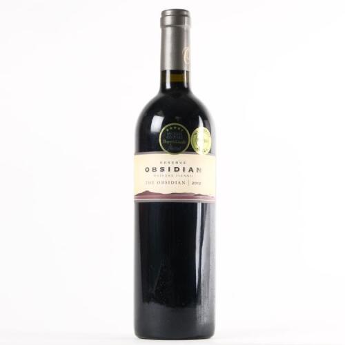 (1) 2012 Obsidian The Obsidian Reserve, Waiheke