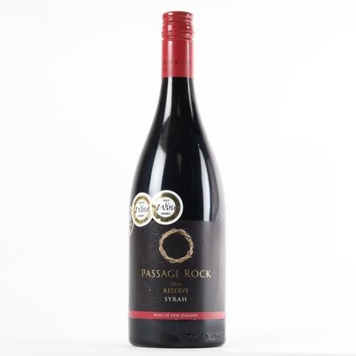 (1) 2014 Passage Rock Reserve Syrah, Waiheke