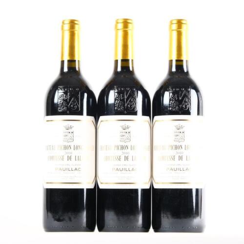 (3) 2010 Chateau Pichon Longueville Comtesse de Lalande 2eme Cru Classe, Pauillac