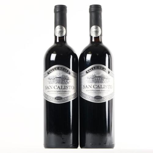 (2) 2007 Valle Reale San Calisto Montepulicano d'Abruzzo