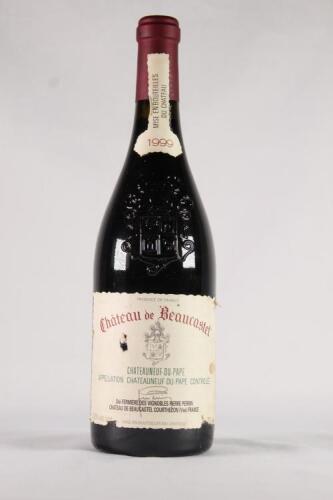 (1) 1999 Chateau du Beaucastel Chateauneuf du Pape