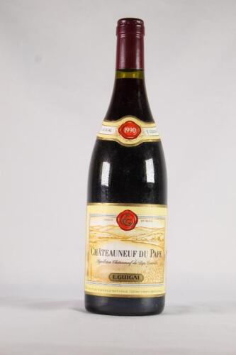 (1) 1990 Guigal Chateauneuf du Pape