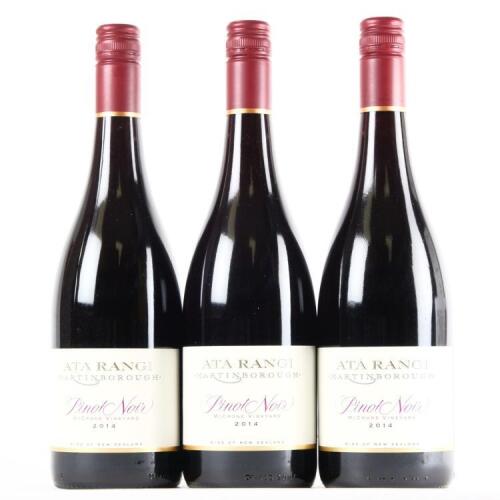 (3) 2014 Ata Rangi McCrone Pinot Noir, Martinborough