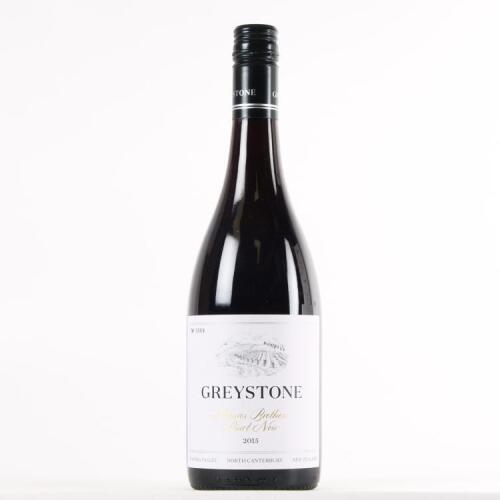 (1) 2015 Greystone Thomas Brothers Pinot Noir, Waipara