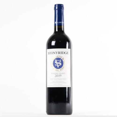 (1) 2019 Stonyridge Vineyard Larose, Waiheke