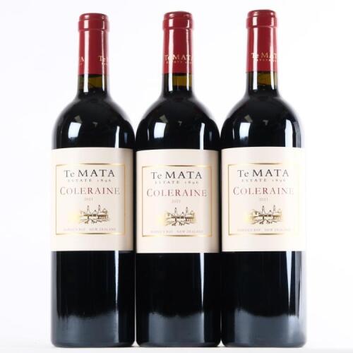 (3) 2021 Te Mata Estate Coleraine, Hawkes Bay