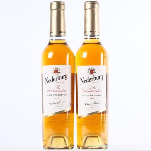 (2) 2016 Nederburg The Winemasters Noble Late Harvest 375ml, South Africa