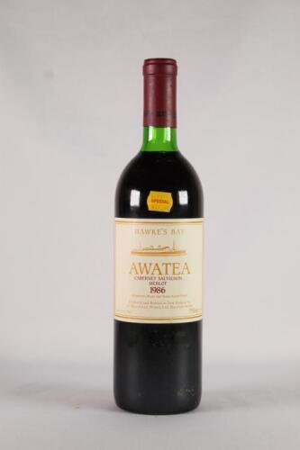 (1) 1986 Te Mata Awatea, Hawkes Bay