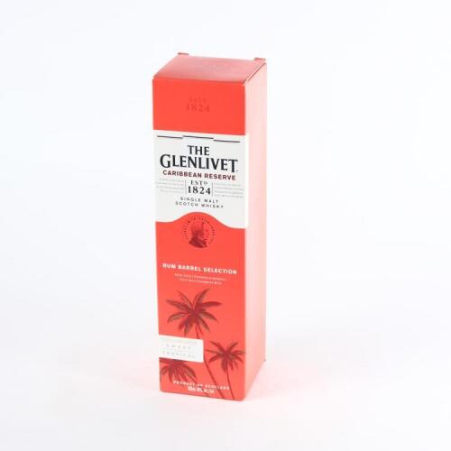 (1)&nbsp;The Glenlivet Caribbean Barrel Selection Single Malt Whisky 700ml 40% abv, Scotland