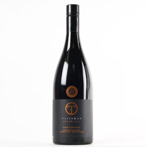 (1) 2013 Crossroads Talisman Syrah, Gimblett Gravels