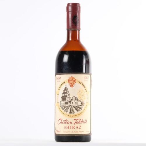 (1) 1980 Tahbilk Shiraz, Nagambie Lakes VIC