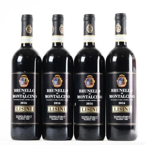 (4) 2016 Lisini Brunello di Montalcino, Tuscany