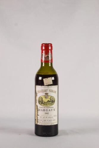 (1) 1982 Chateau Siran 375ml, Margaux