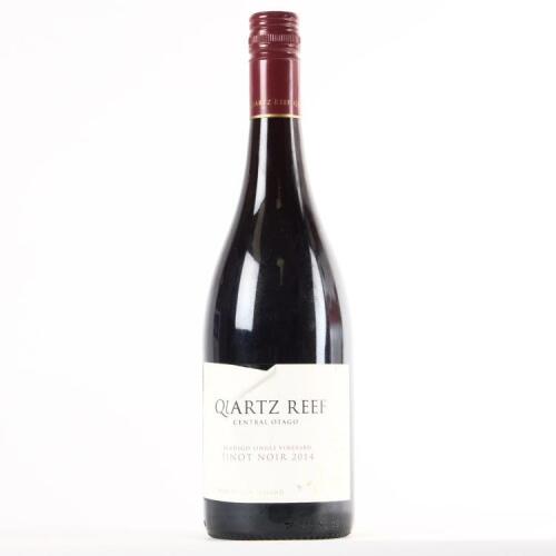 (1) 2014 Quartz Reef Bendigo Estate Single Ferment Pinot Noir, Bendigo