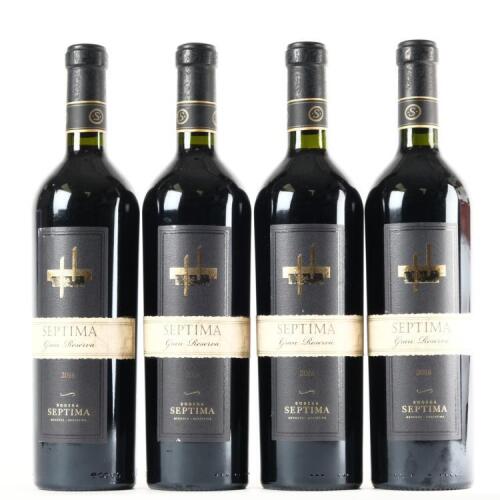 (4) 2016 Bodega Septima Gran Reserva, Mendoza Argentina