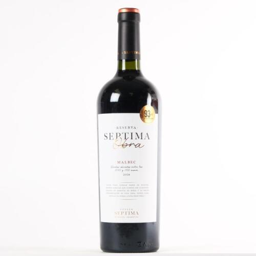 (1) 2018 Bodega Septima 'Septimo Dia-Septima Obra' Malbec, Mendoza Argentina