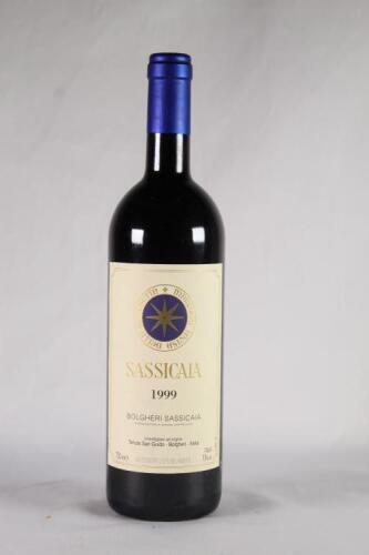 (1) 1999 Tenuta San Guido Sassicaia, Bolgheri *