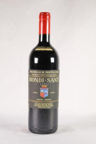 (1) 2004 Biondi Santi Tenuta Greppo Annata Brunello di Montalcino *