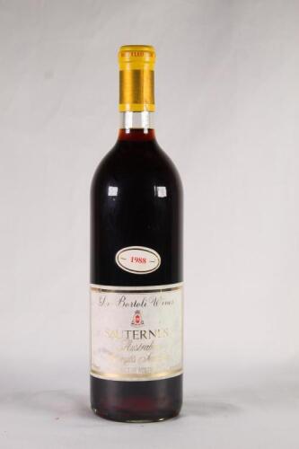 (1) 1988 de Bortoli Sauternes (Noble One), Riverina NSW *