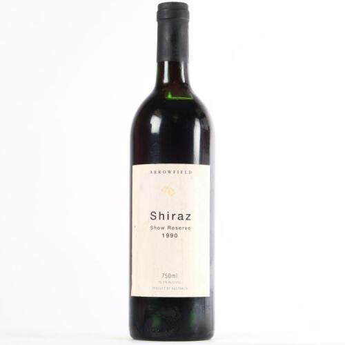 (1) 1990 Arrowfield Show Reserve Shiraz, Hunter NSW