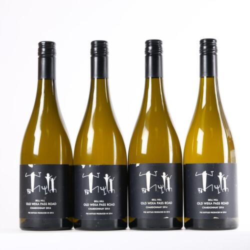 (4) 2014 Bell Hill Old Weka Pass Chardonnay, Waikari