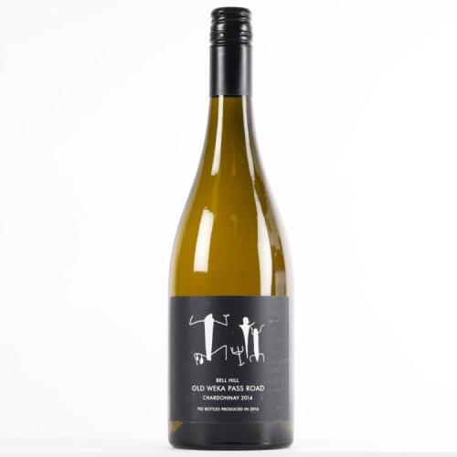 (1) 2014 Bell Hill Old Weka Pass Chardonnay, Waikari