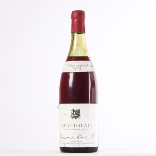 (1) 1976 Chanson Pere & Fils Beaujolais
