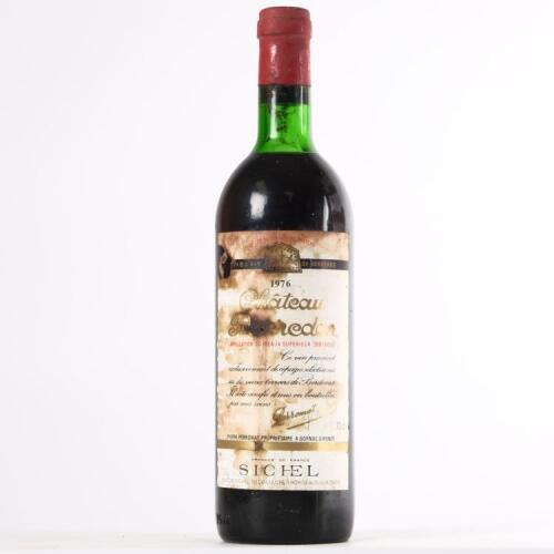 (1) 1976 Chateau de Pierredon, Bordeaux Superior