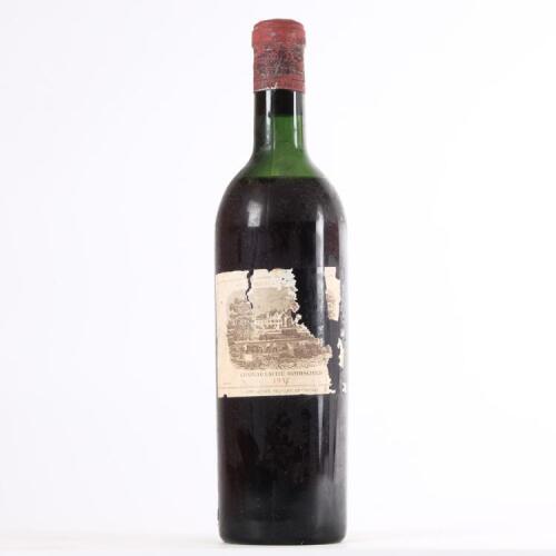 (1) 1957 Chateau Lafite Rothschild 1er Cru Classe, Pauillac