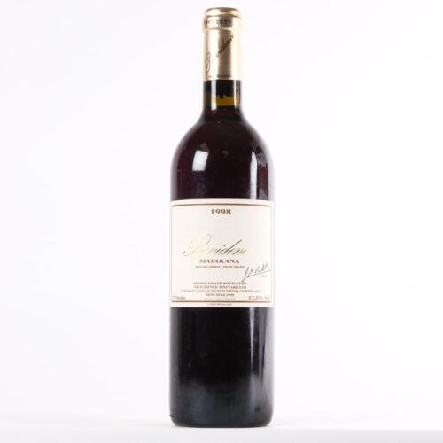 (1) 1998 Providence Private Reserve Merlot/Cabernet Franc/Malbec, Matakana