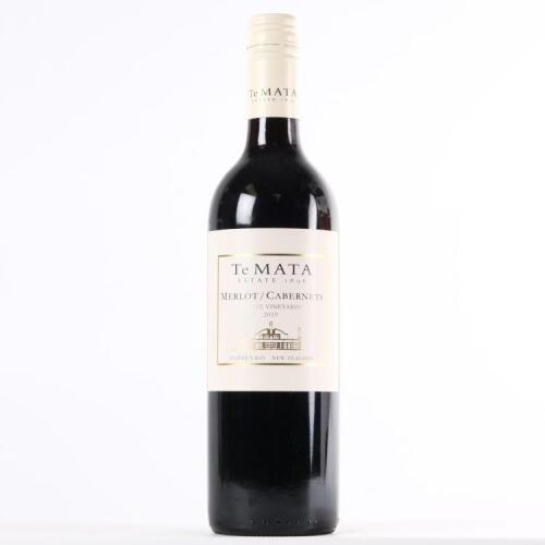 (1) 2019 Te Mata Estate Merlot/Cabernet Sauvignon, Hawkes Bay