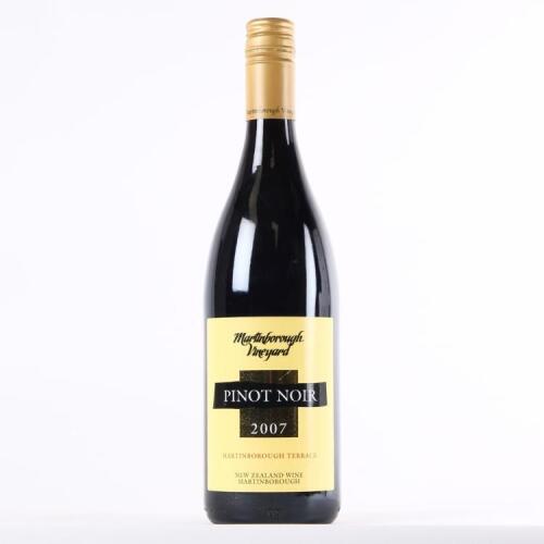 (1) 2007 Martinborough Vineyards Pinot Noir, Martinborough