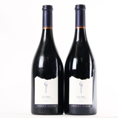 (2) 2009 Craggy Range Le Sol, Gimblett Gravels