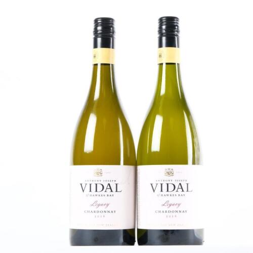 (2) 2016 Vidal Estate Legacy Chardonnay, Hawkes Bay